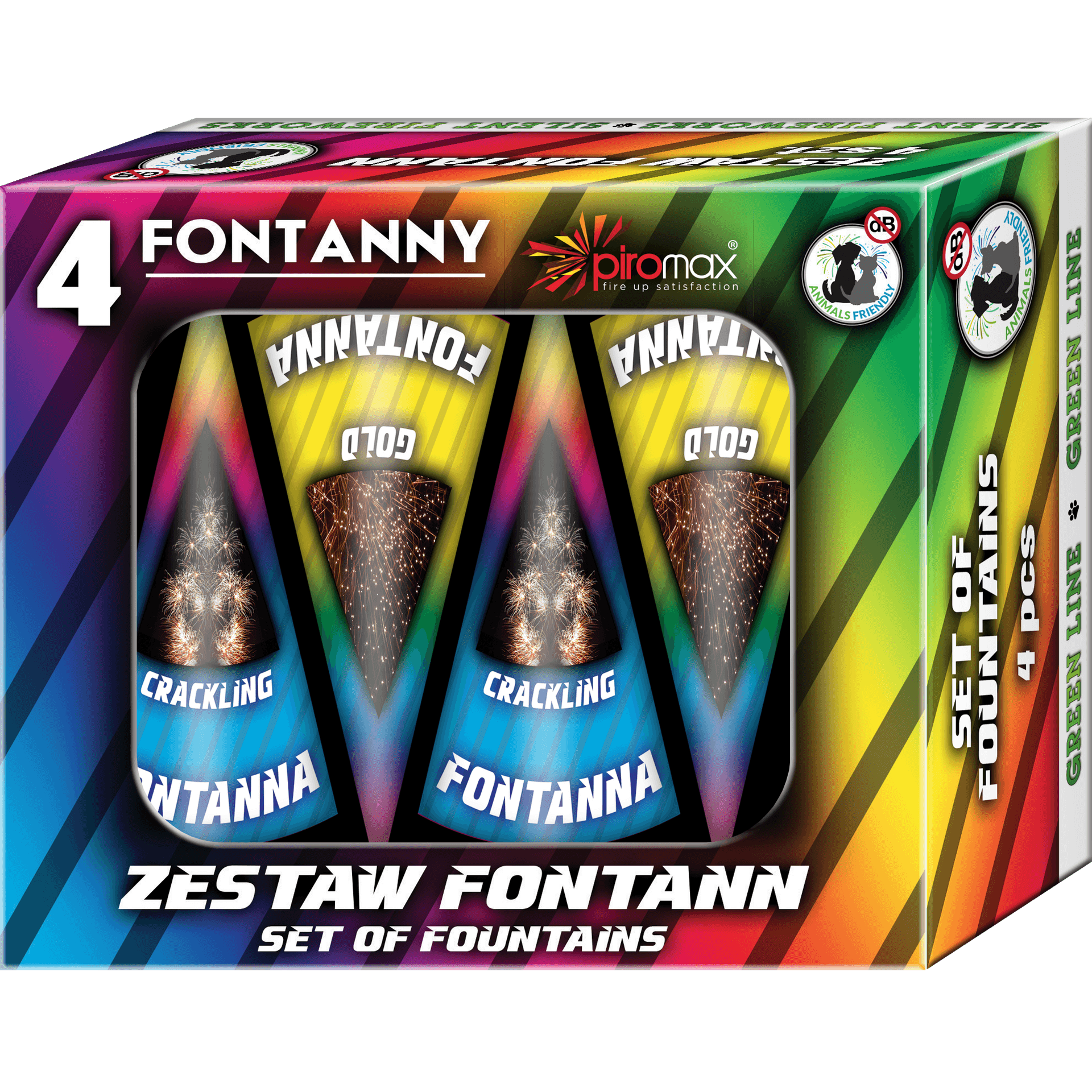 PXF209 Zestaw 4 fontann